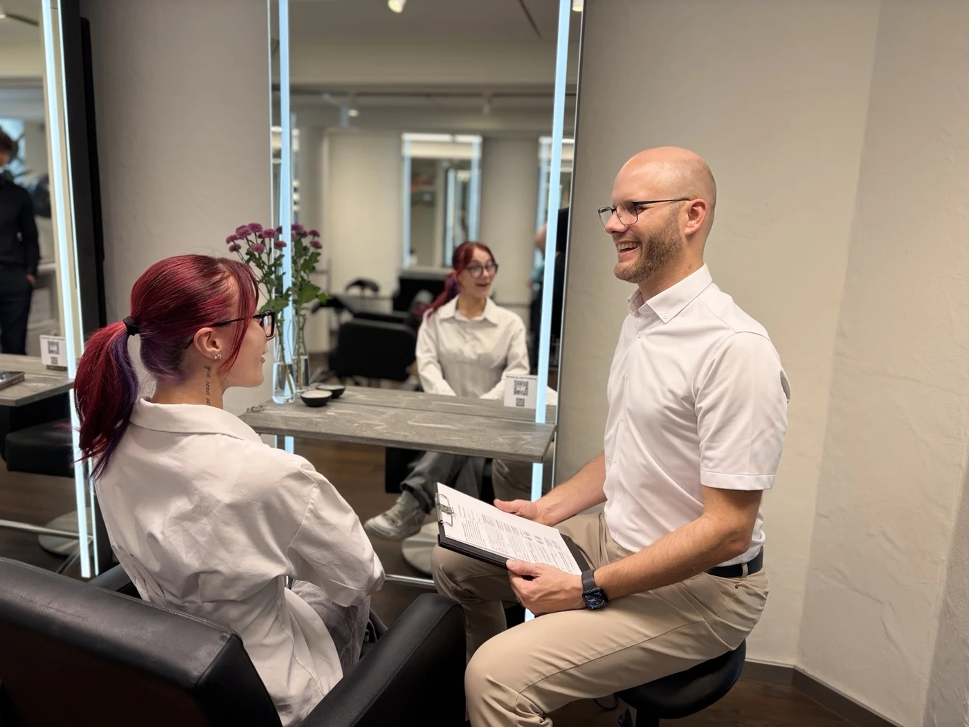 Typ- und Frisurenberatung bei Zobrist Intercoiffure