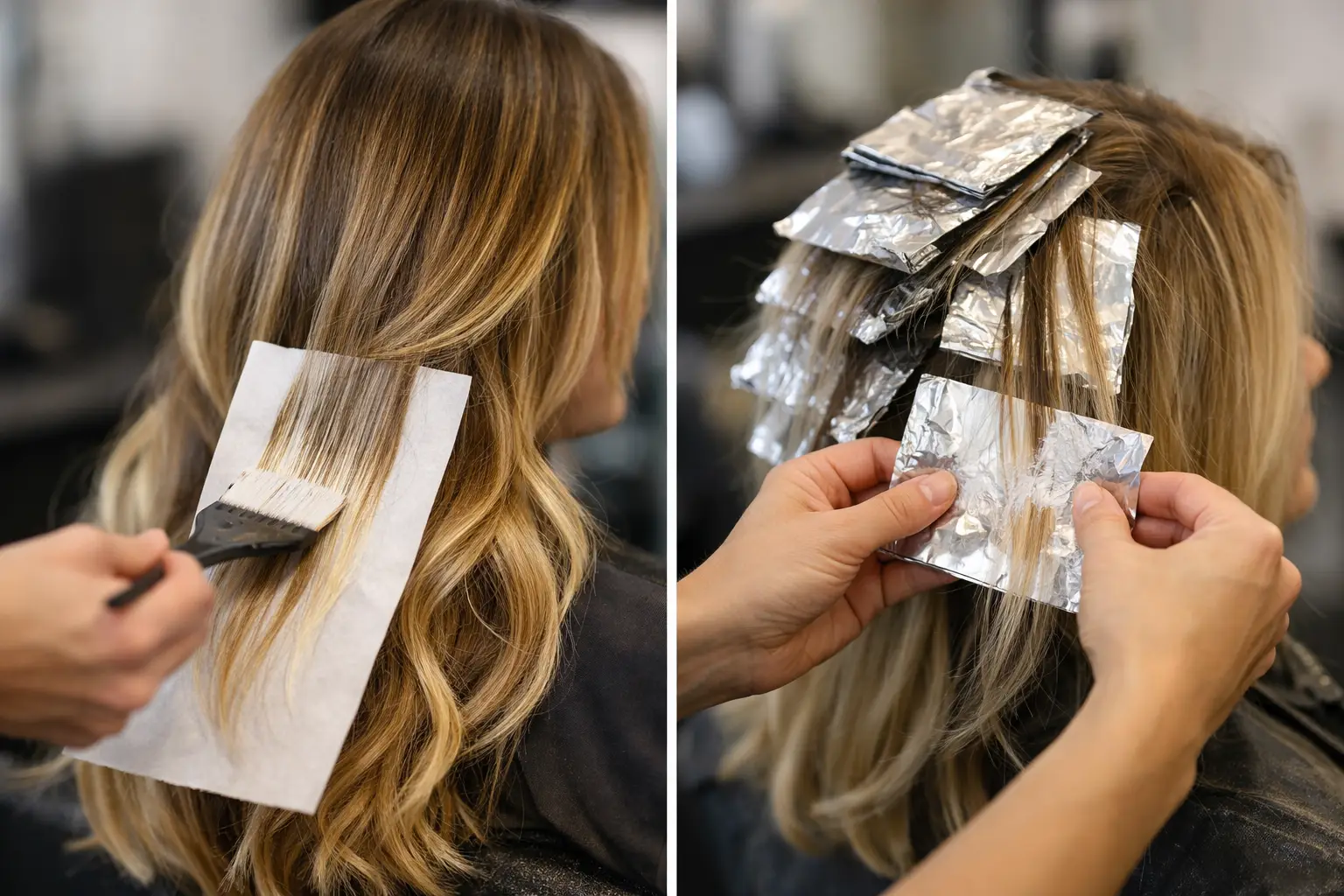 Balayage oder Foliensträhnen - was passt?