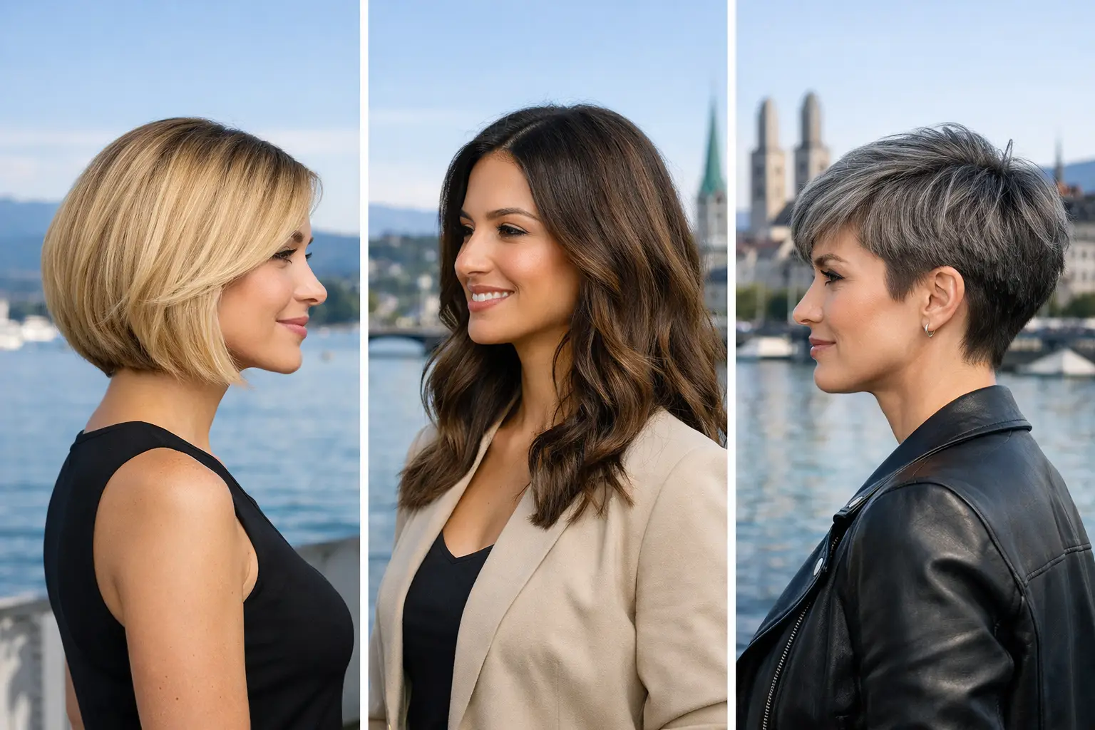 Moderne Damenfrisuren in Zürich im Überblick